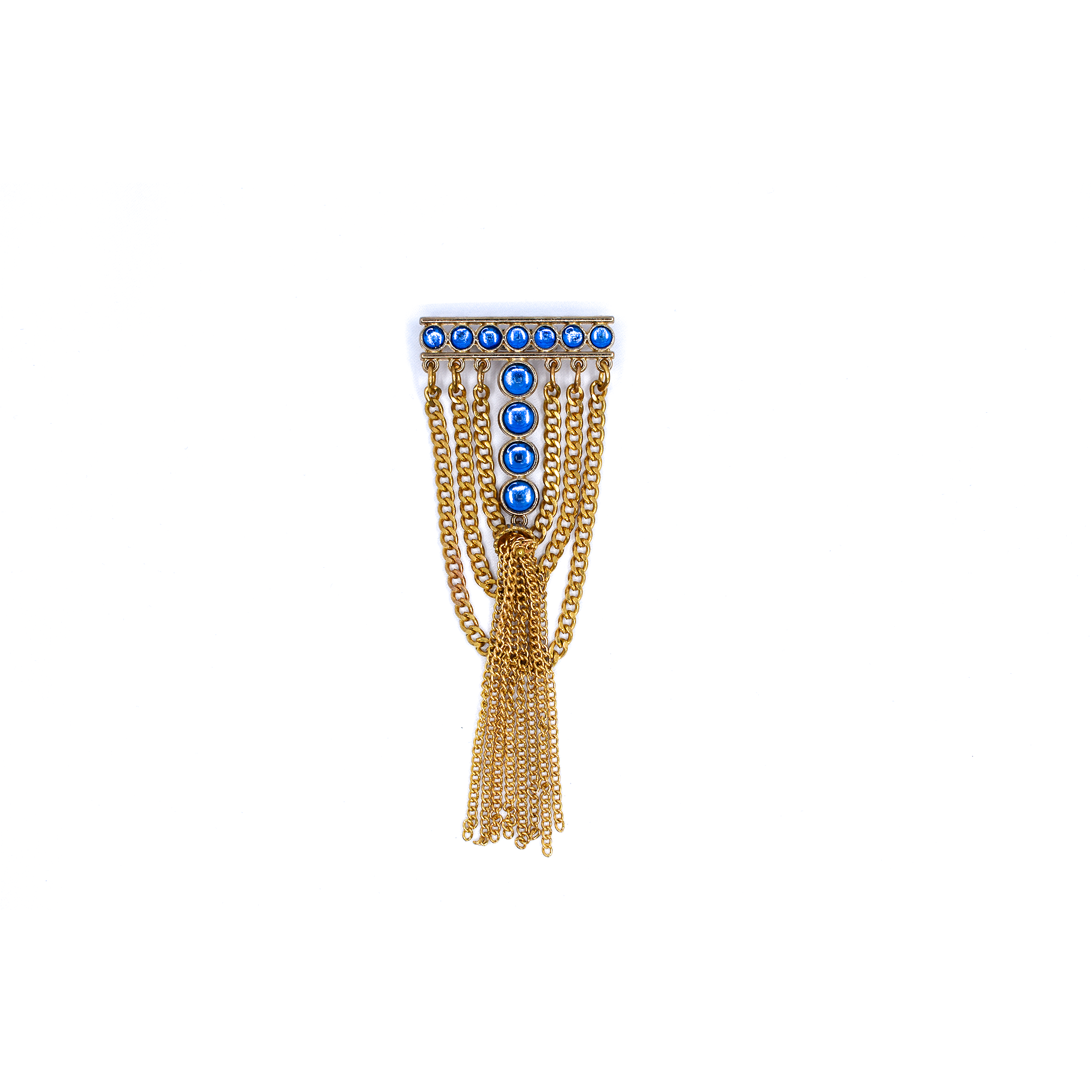 Golden Brass Brooch