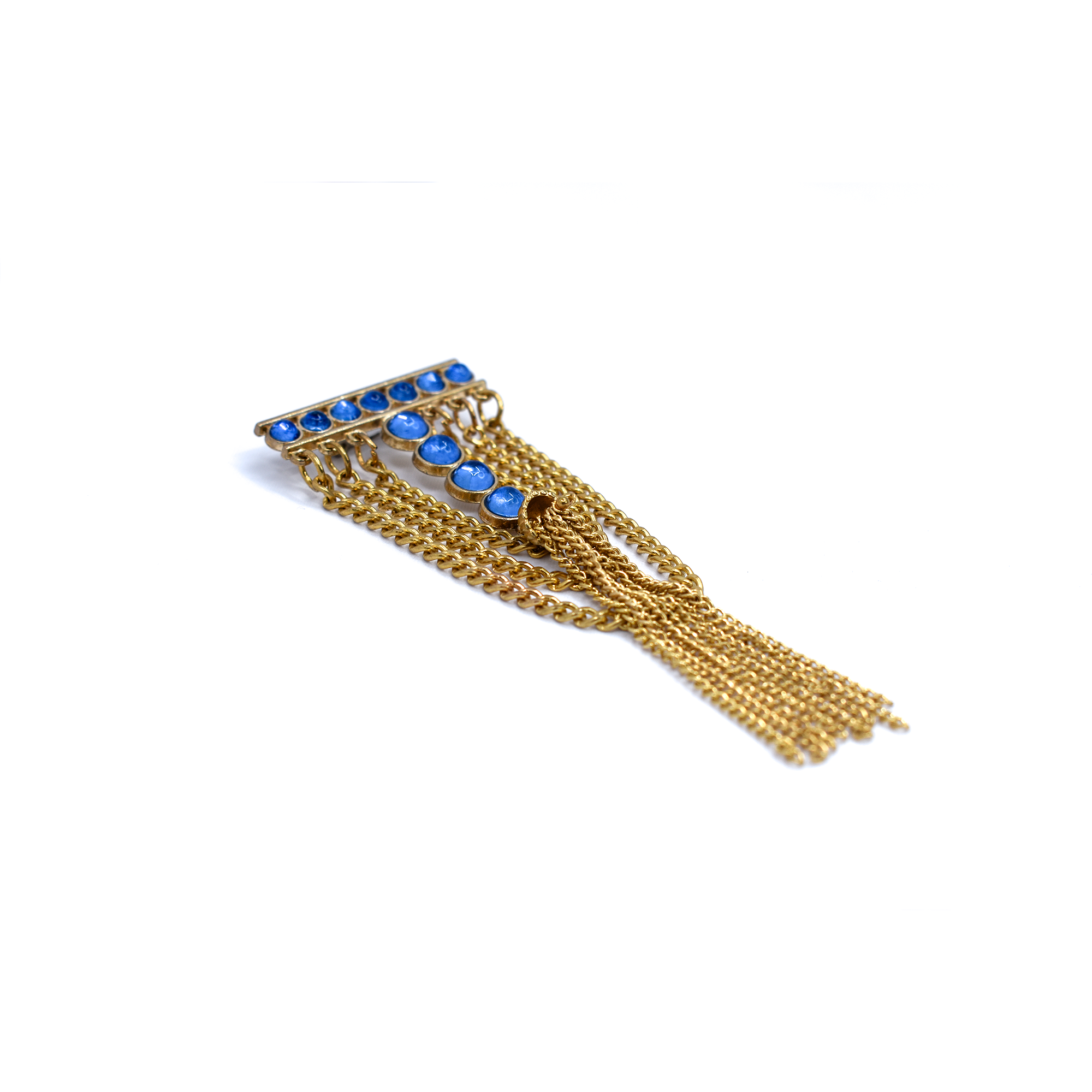 Golden Brass Brooch