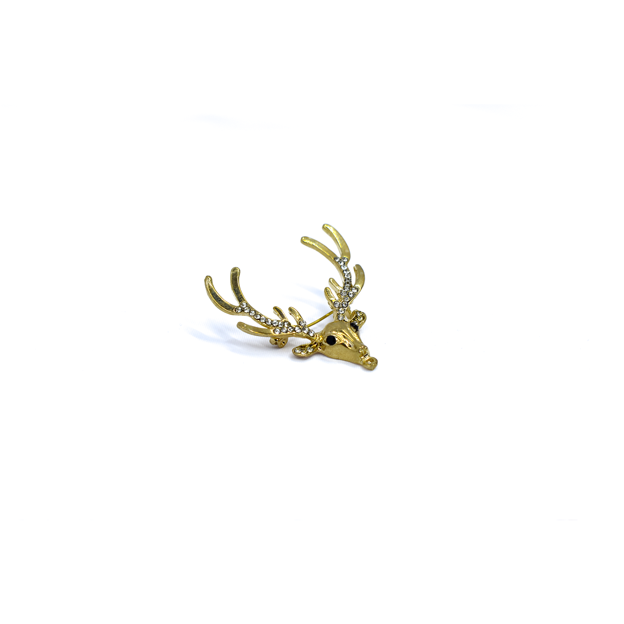 Golden Brass Brooch