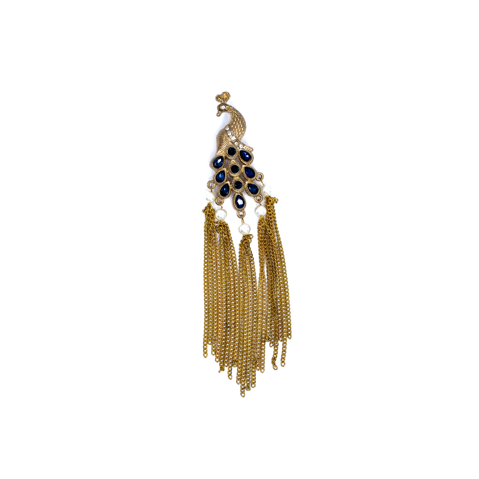 Golden Brass Brooch