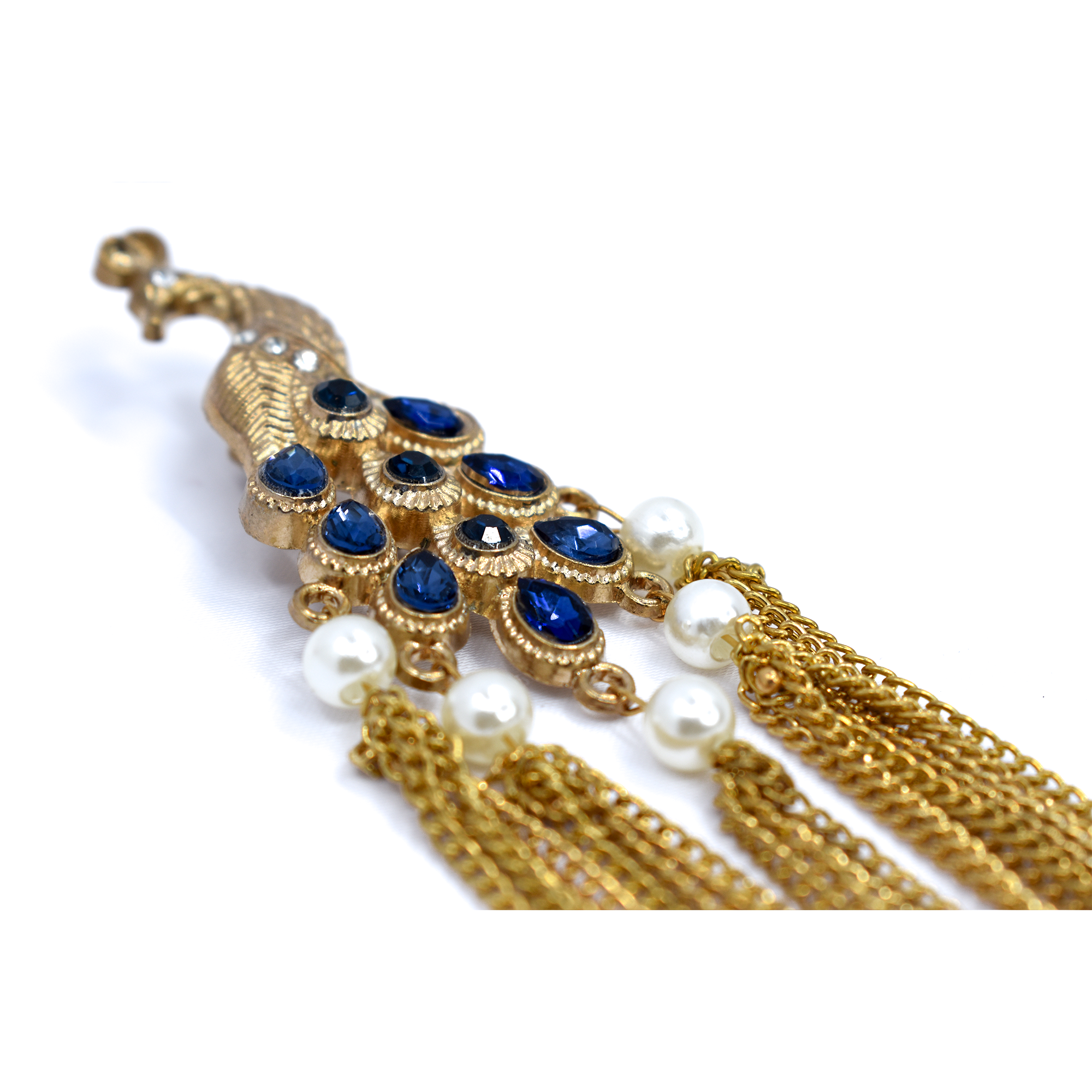 Golden Brass Brooch
