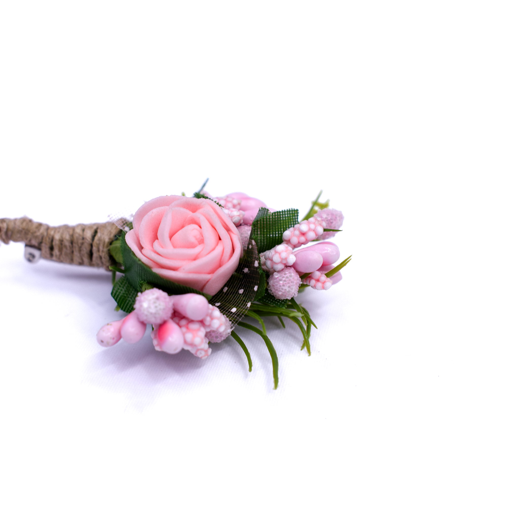 Light Pink Floral Brooch