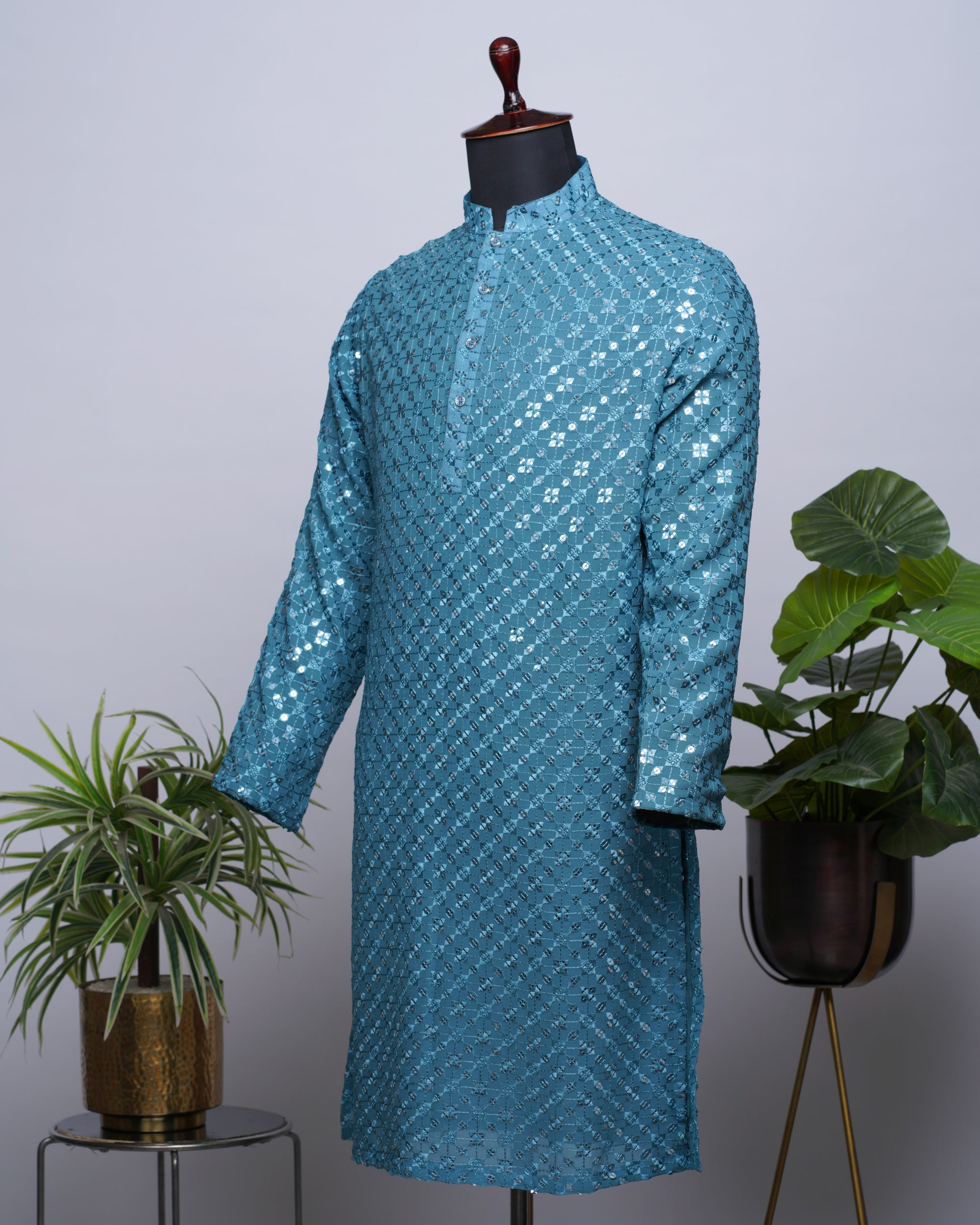 Blue Kurta Set