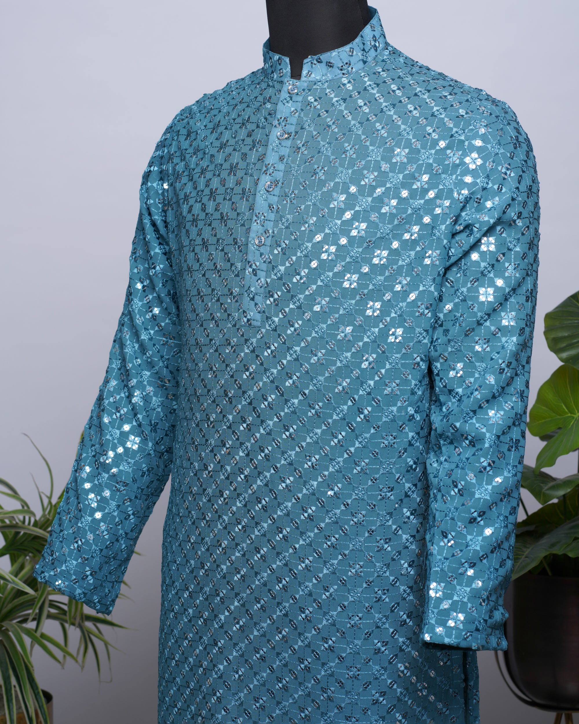 Blue Kurta Set