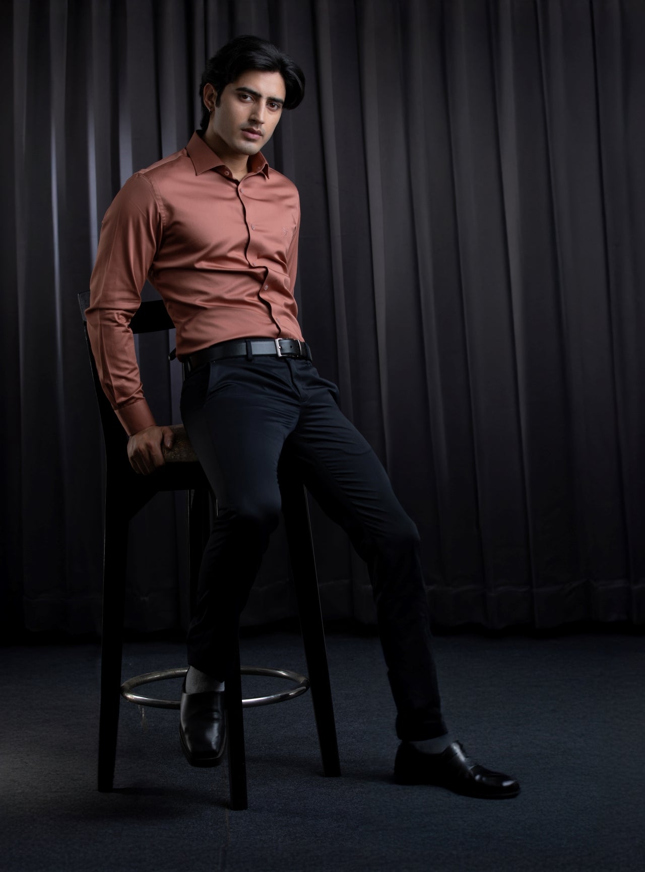 Copper Classic Shirt in Luxury Cotton