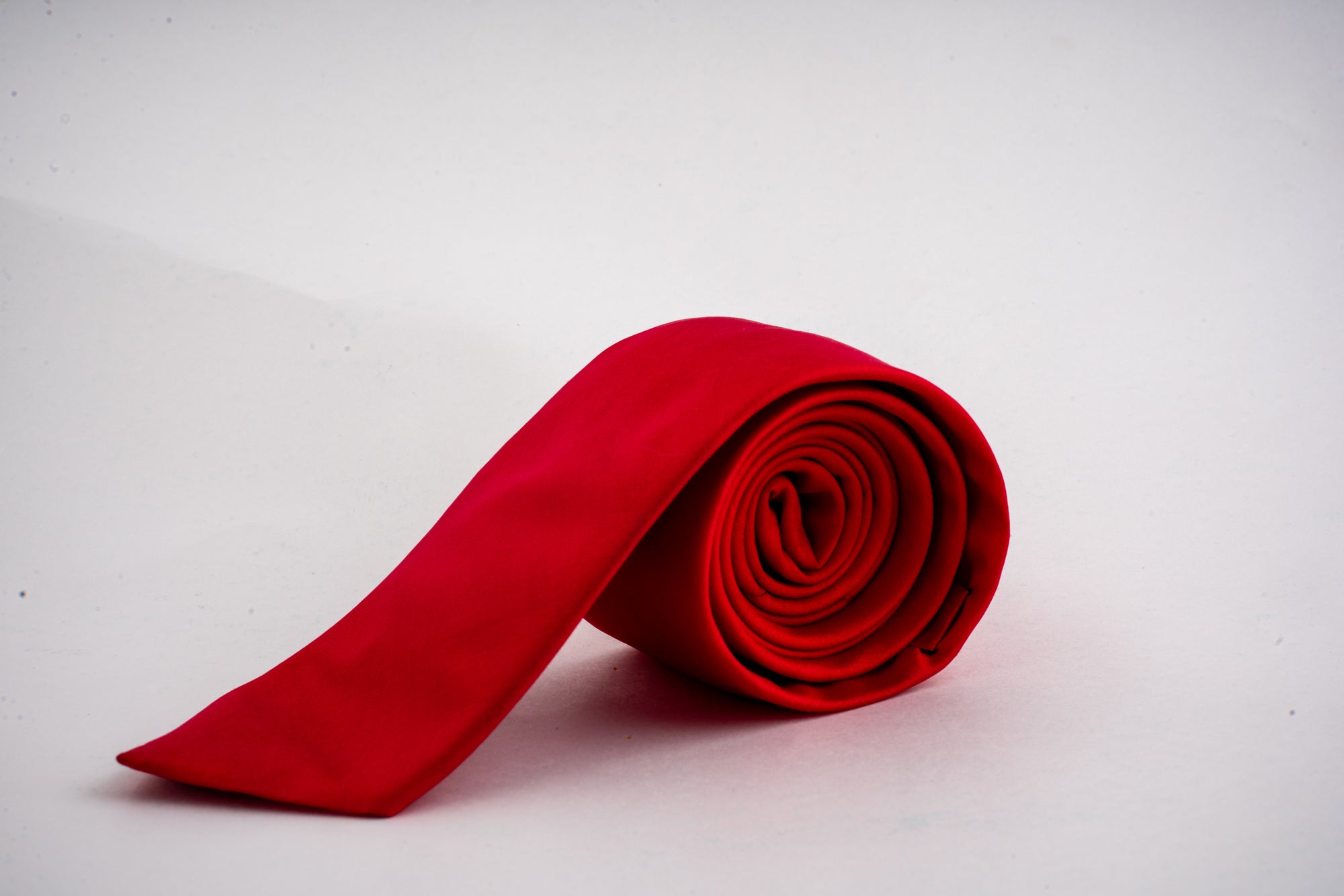 Red Tie and Pocket Square Set