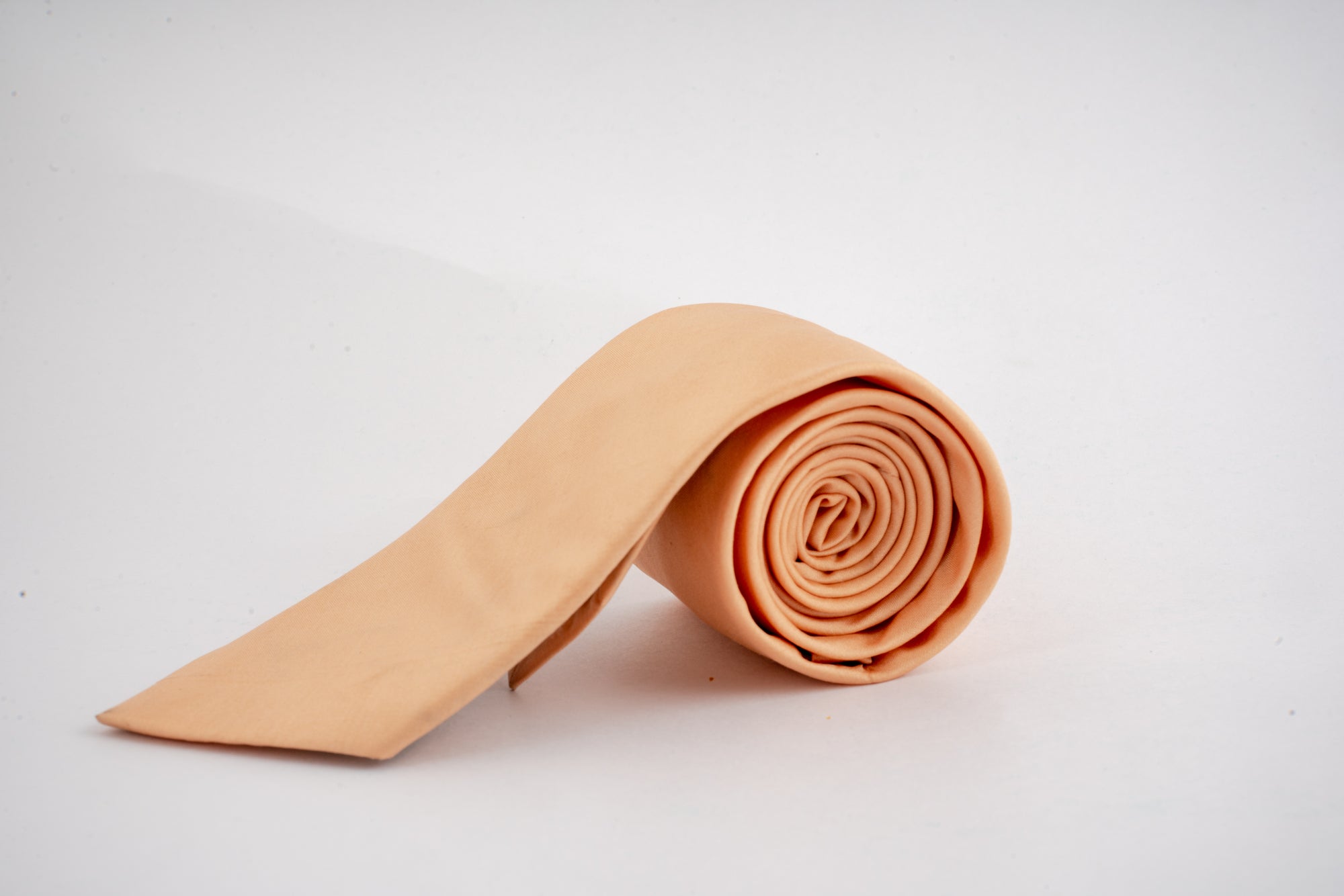 Light Brown Tie and Pocket Square Set
