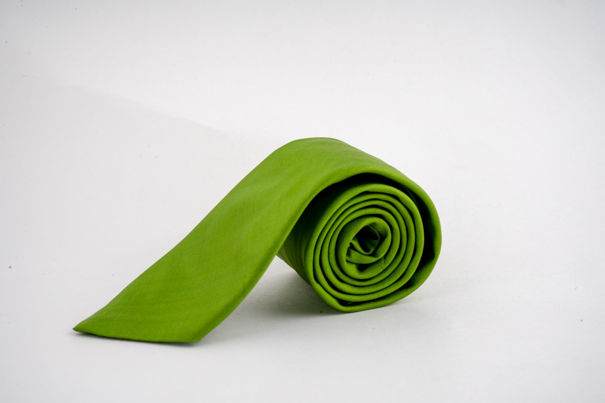 Green Tie and Pocket Square Set