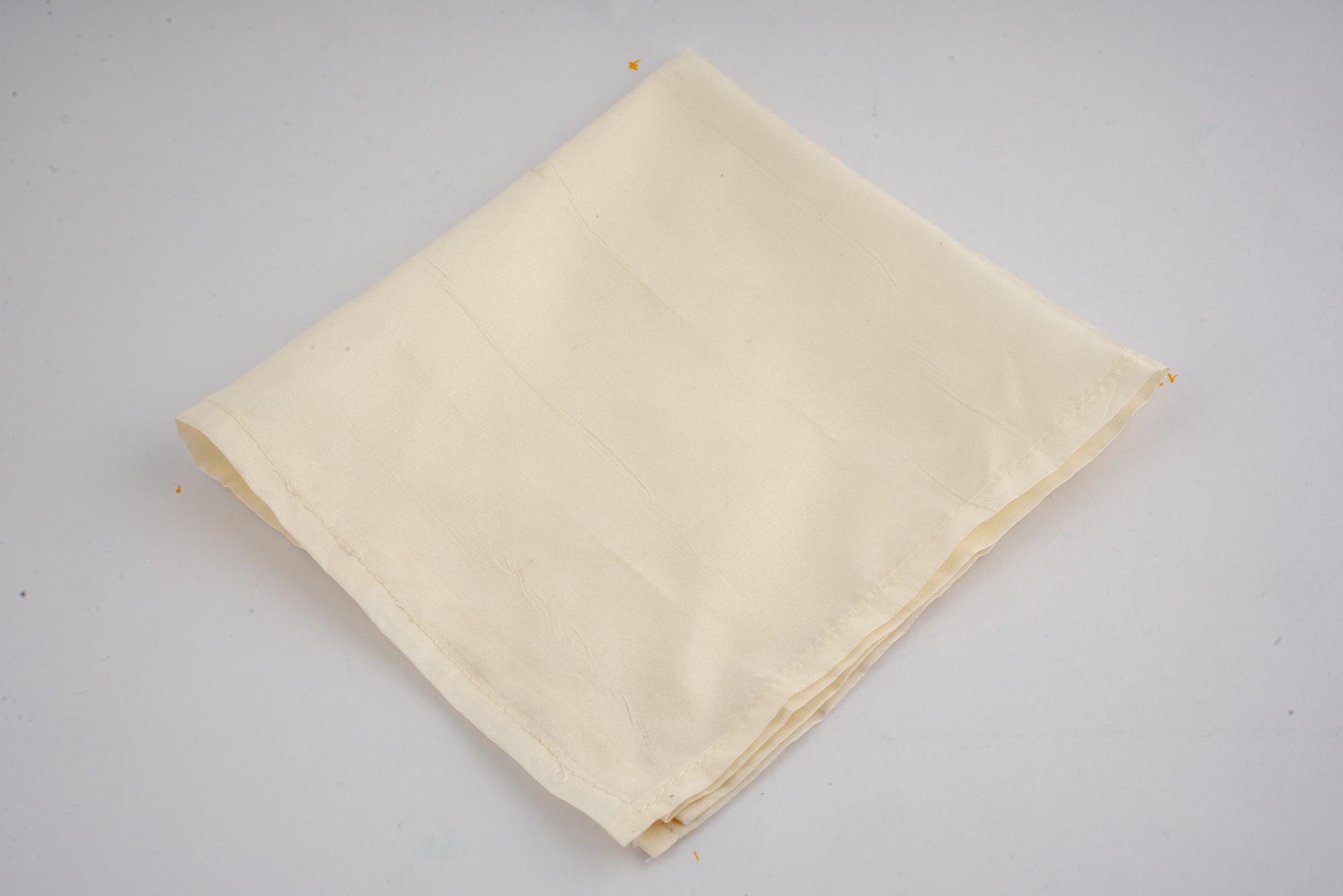 White Silk Tie and Pocket Square Set