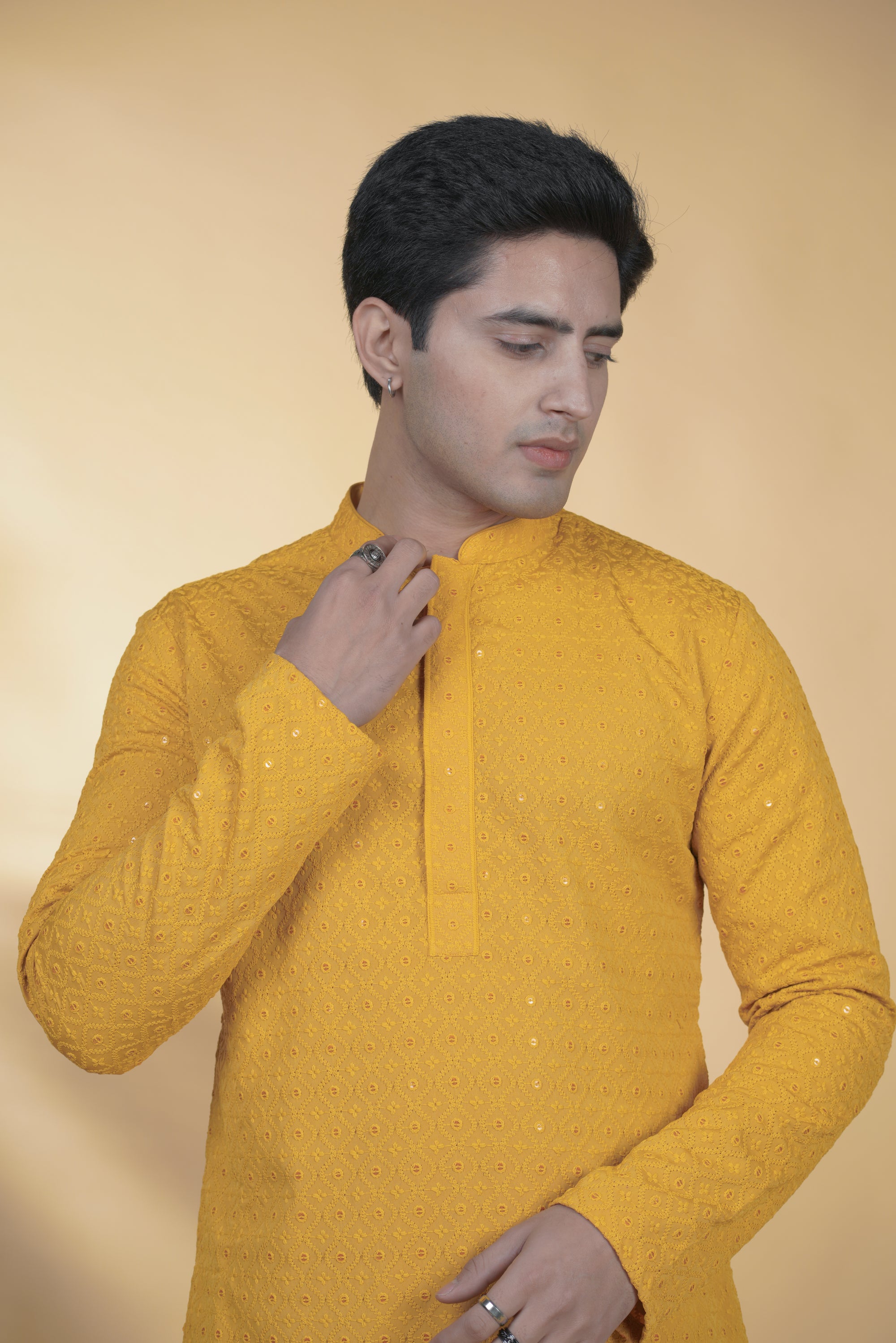 Yellow Kurta Set