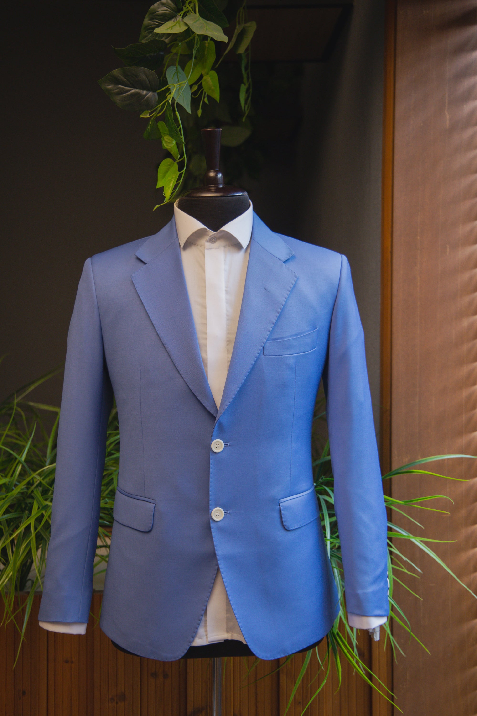 Sky Blue 2-Piece Suit