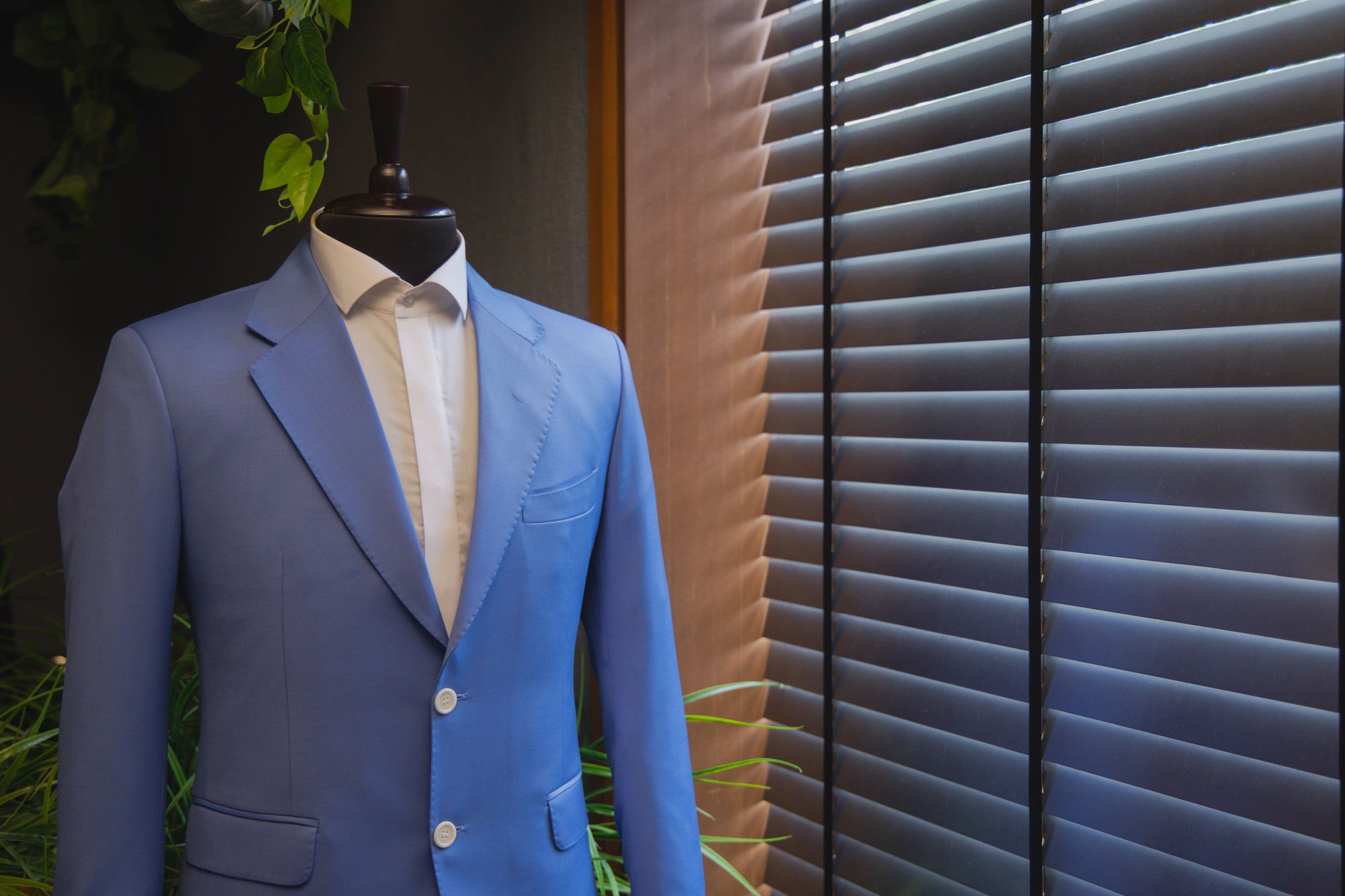 Sky Blue 2-Piece Suit