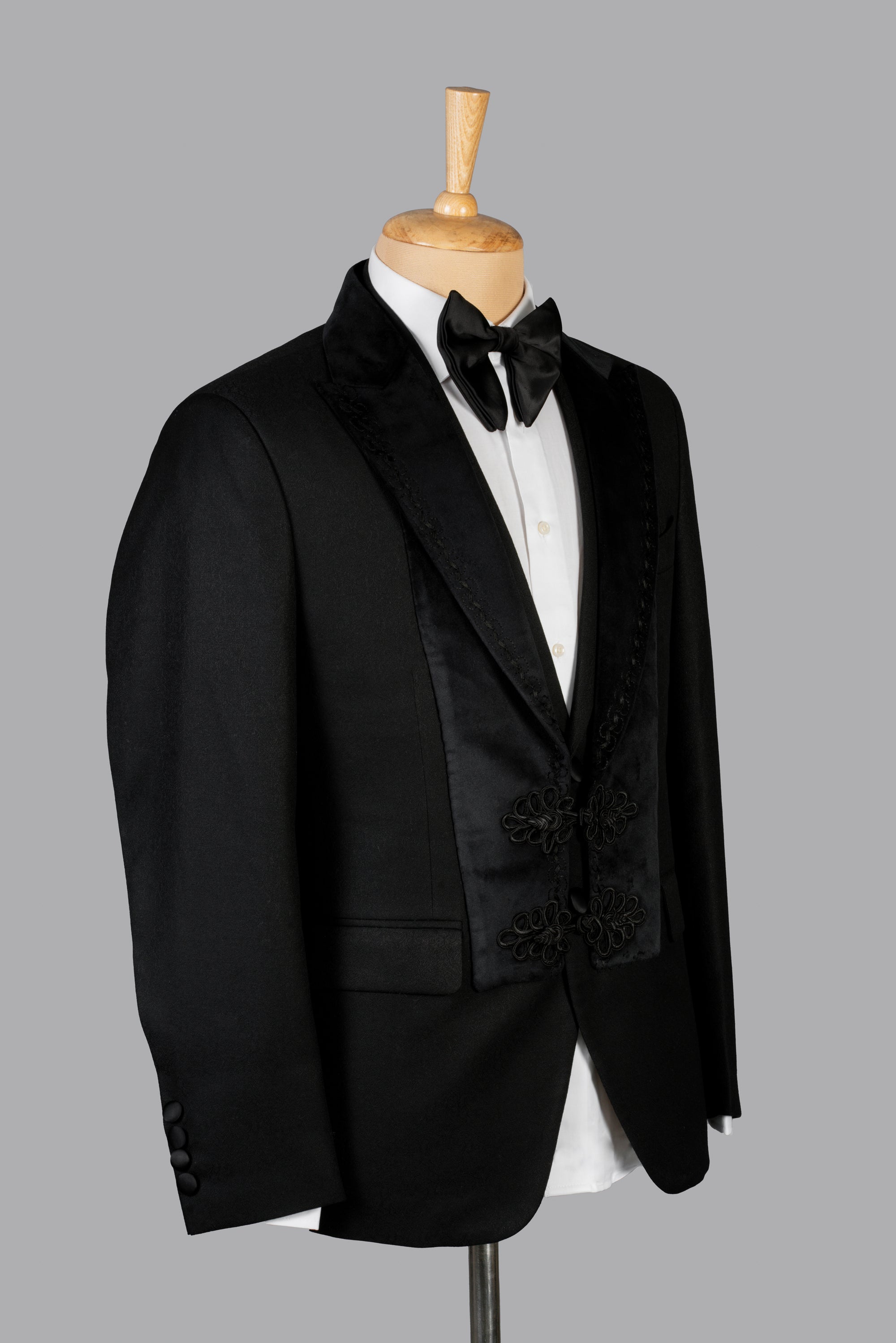 Black Ornamental Suit