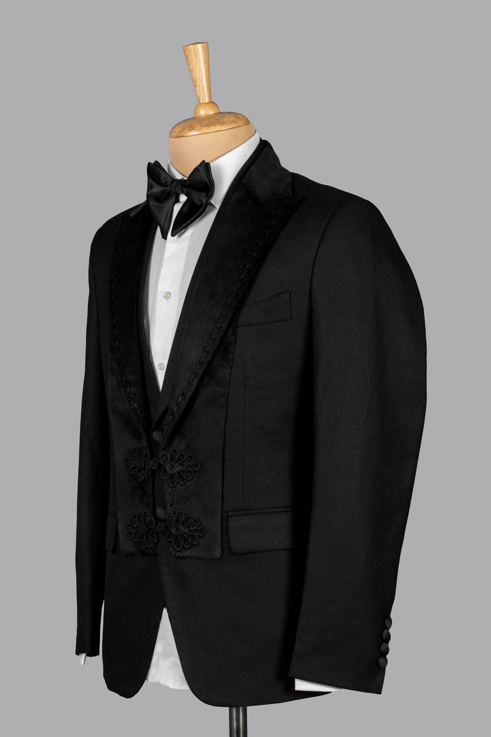 Black Ornamental Suit