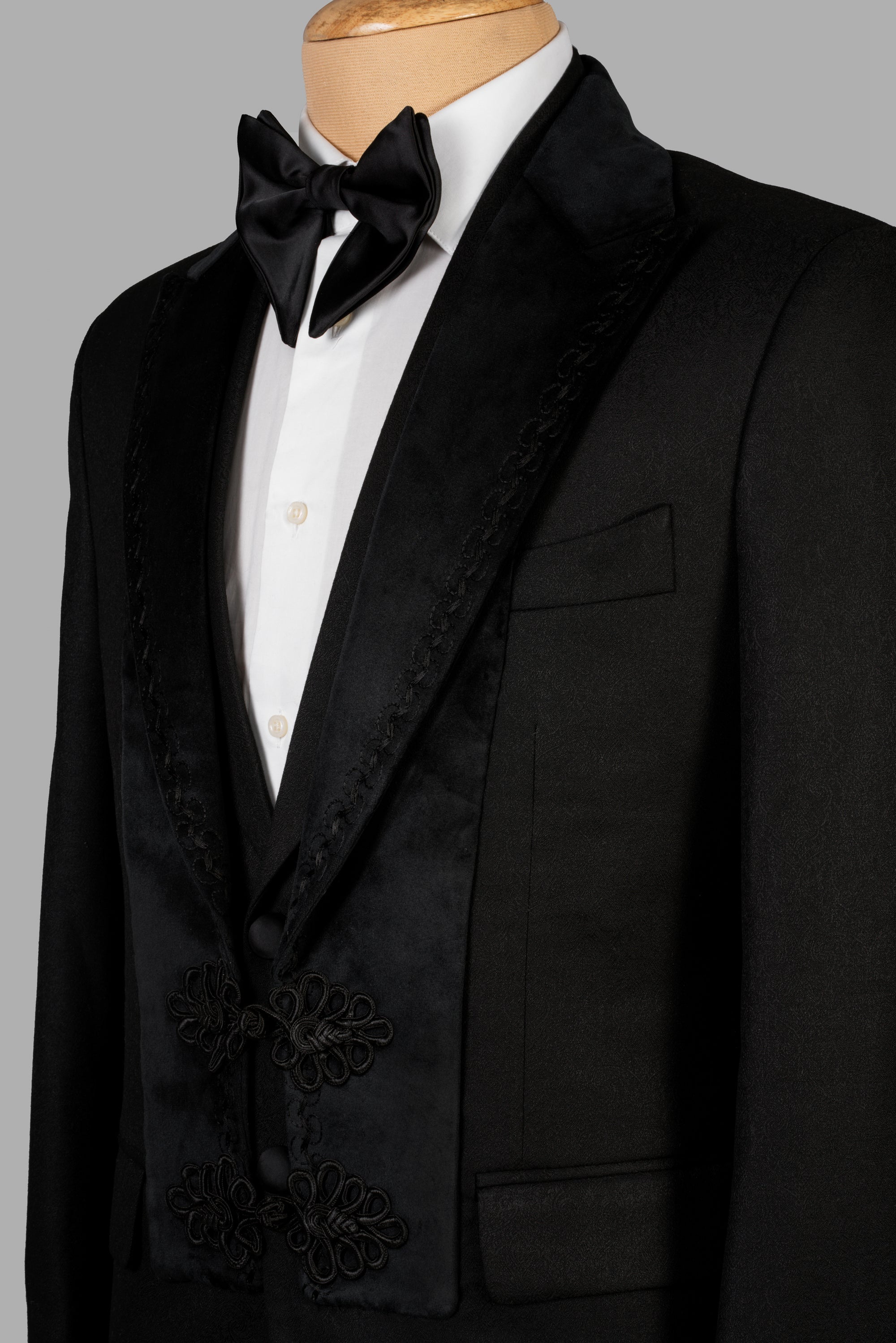 Black Ornamental Suit