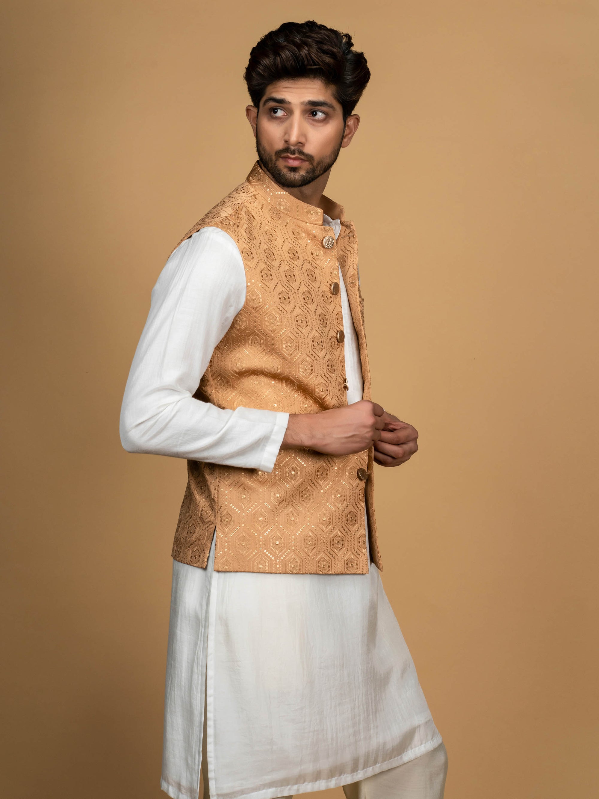 Rustic Gold Bundi Jacket