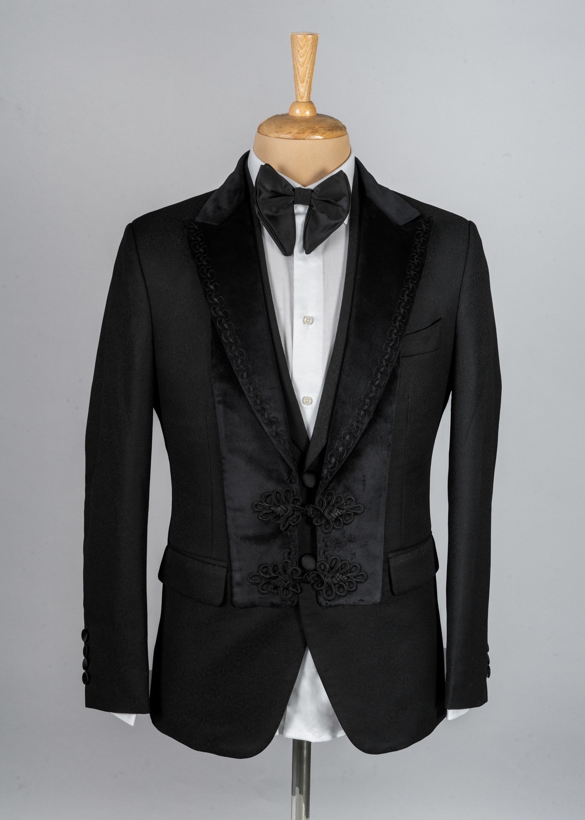 Black Ornamental Suit
