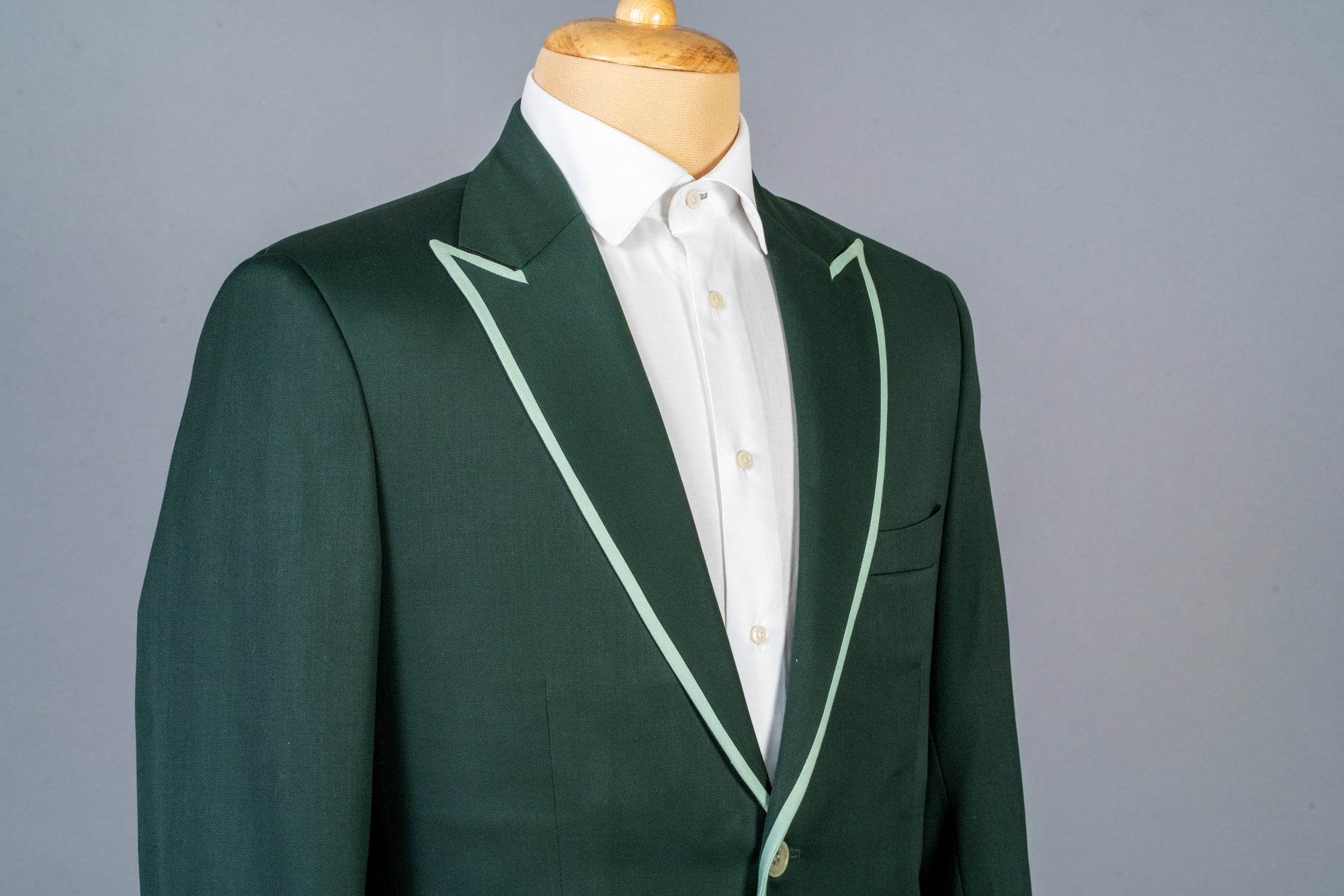 Green Jersey Suit