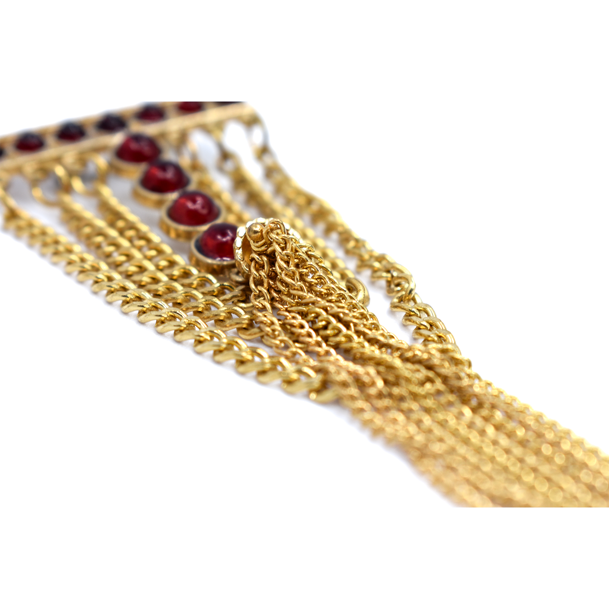 Golden Brass Brooch