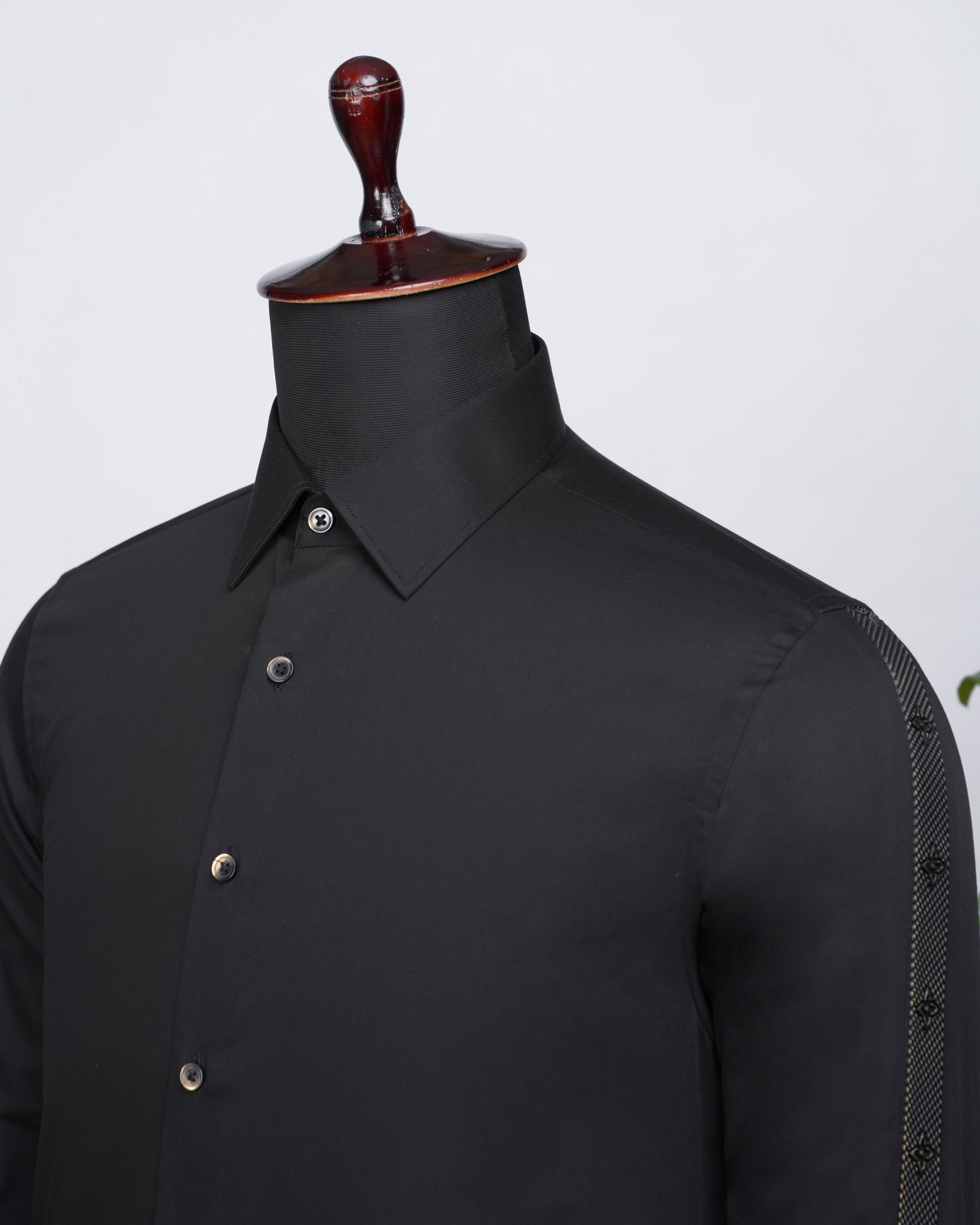 Concept Black Shirt with golden details
