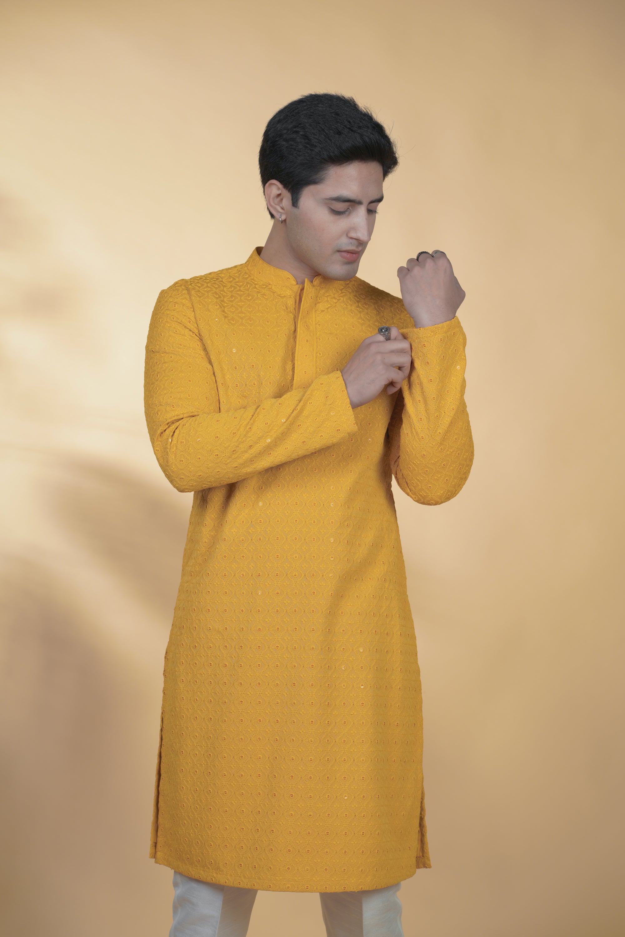Yellow Kurta Set