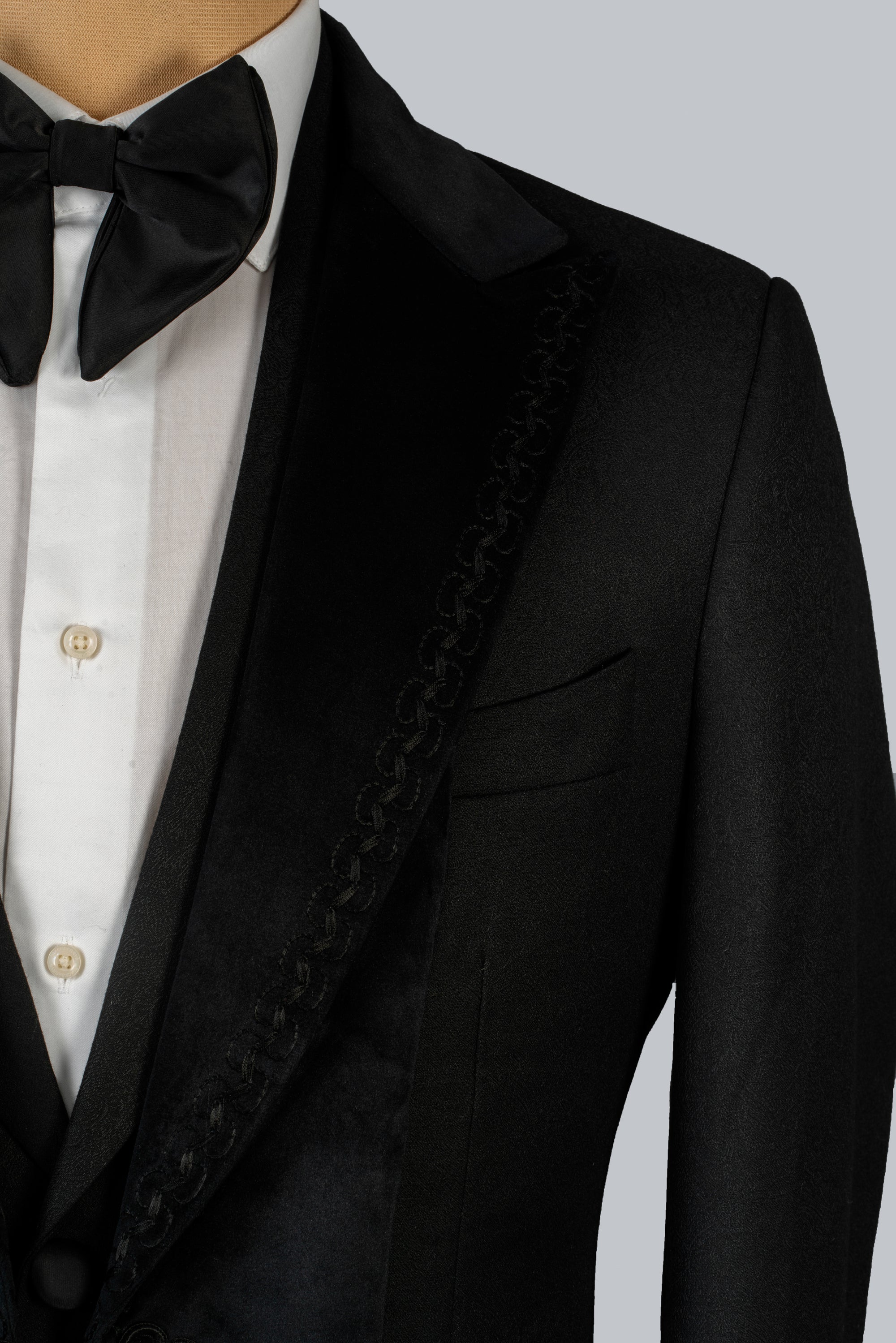 Black Ornamental Suit